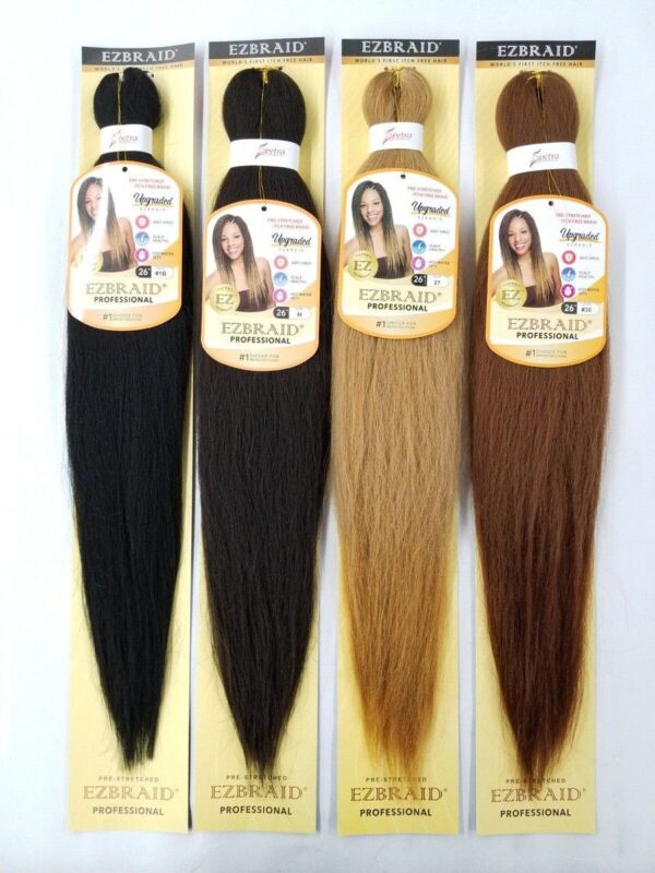 EZ BRAID HAIR 4X.   52" Pre-stretched.