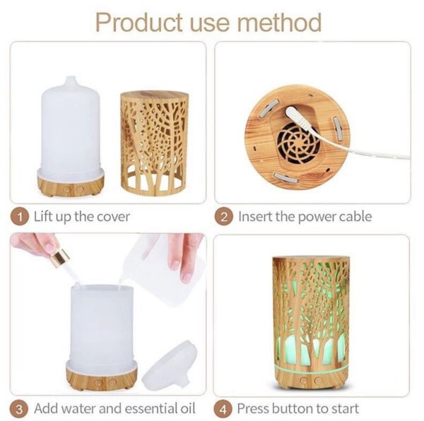 Light Wood Humidifier