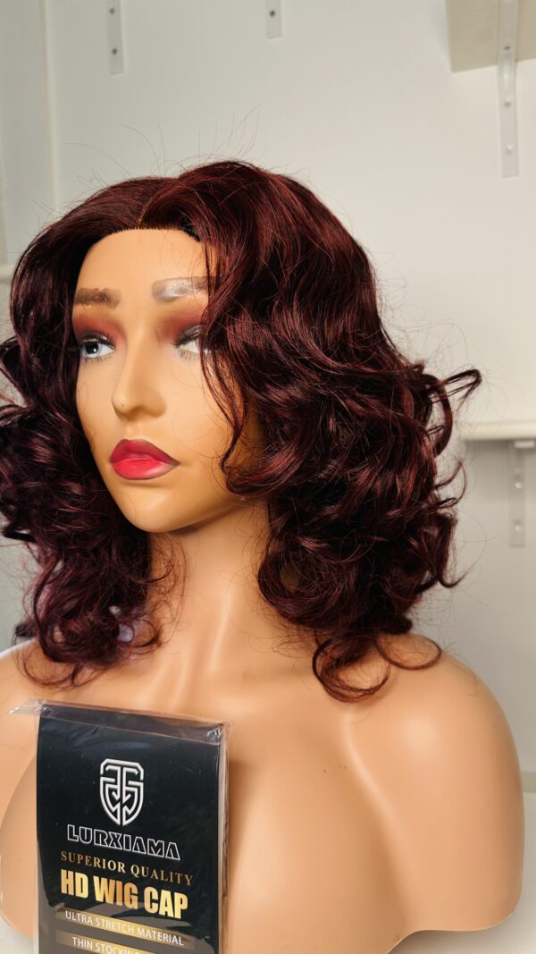 IMG_1522 Burgundy Lace font curly wig
