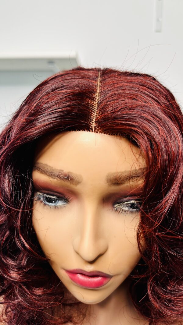 IMG_1524 Burgundy Lace font curly wig