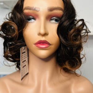 Brown sugar curls frontal wig