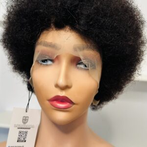 Natural 4C Human Hair Wig