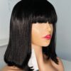 100% human hair bob wig