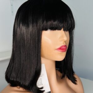 100% human hair bob wig