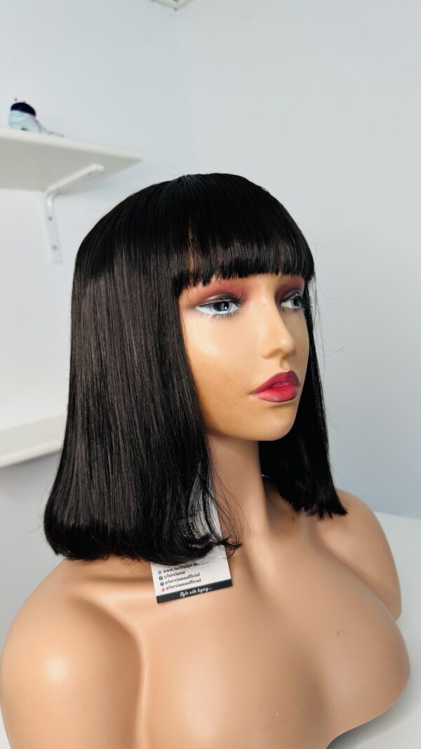 100% human hair bob wig