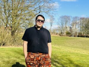 Alternative view of Men African Print Trouser