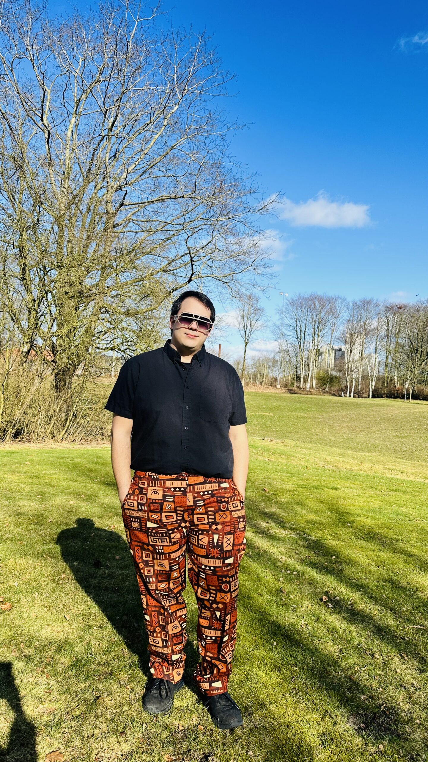 Men African Print Trouser