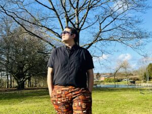 Alternative view of Men African Print Trouser