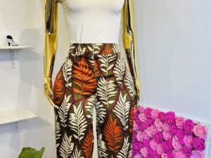 Alternative view of Silk trouser