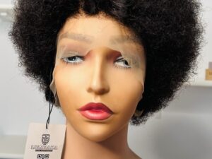Natural 4C Human Hair Wig