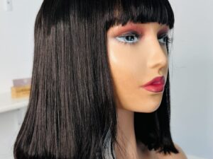 Alternative view of 100% Human Hair Bob Wig