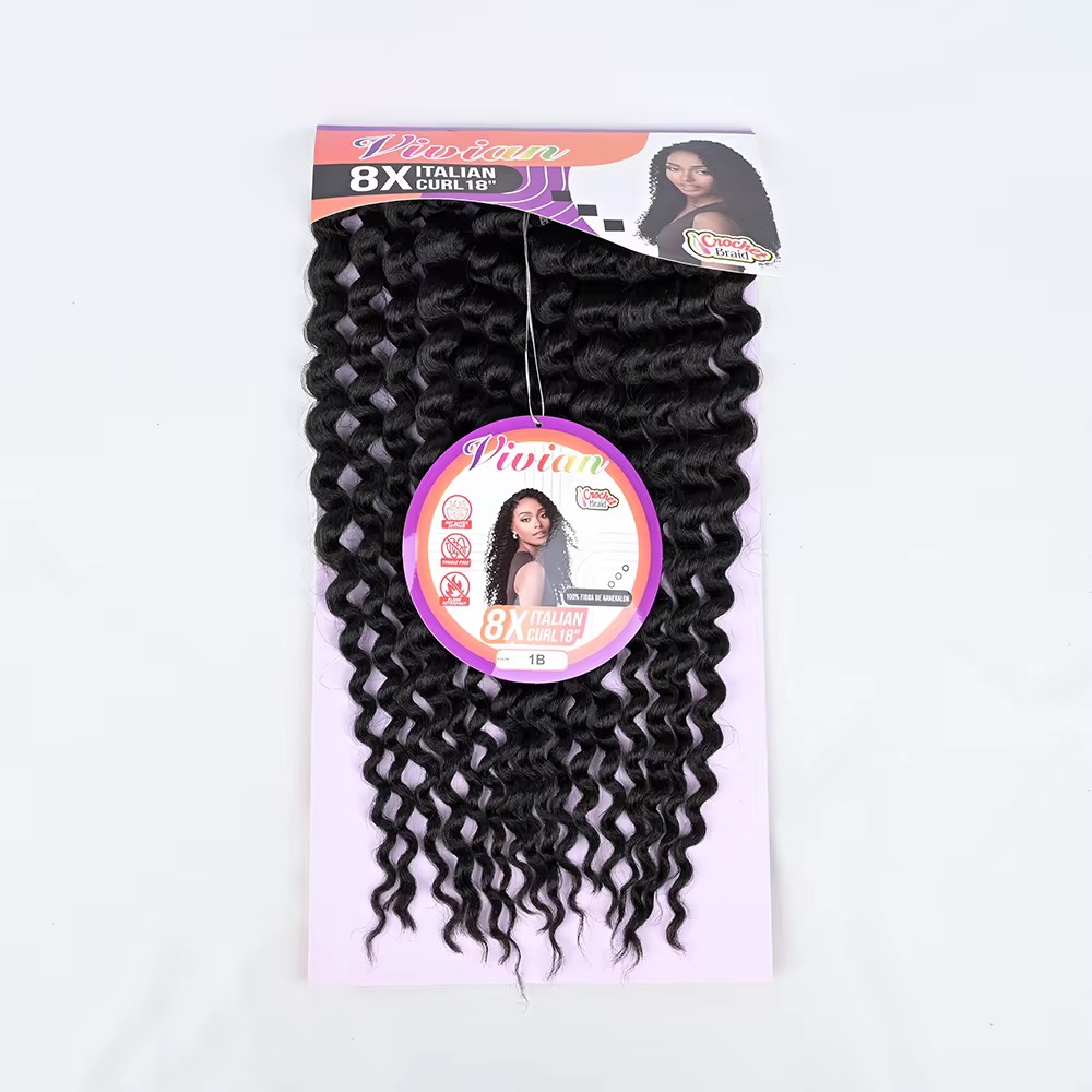 Italian Curls Braid – 8X Pack 28” - Billede 2