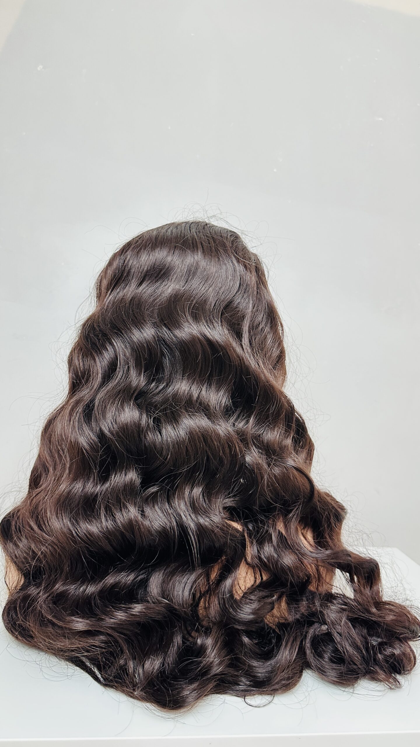 Premium Heat Resistant Synthetic Fiber. 6×13 Lace Frontal - Billede 2