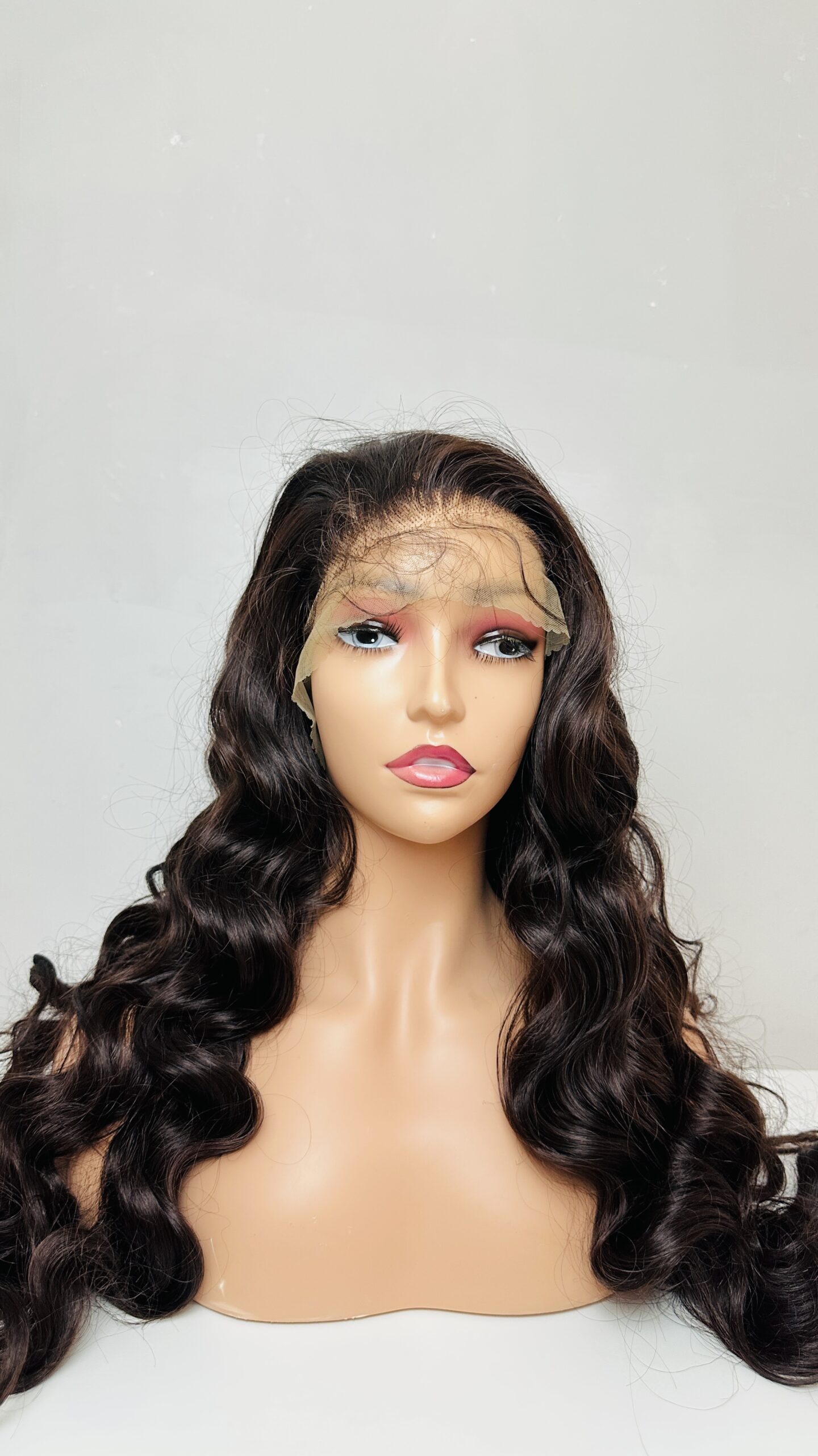 Premium Heat Resistant Synthetic Fiber. 6×13 Lace Frontal