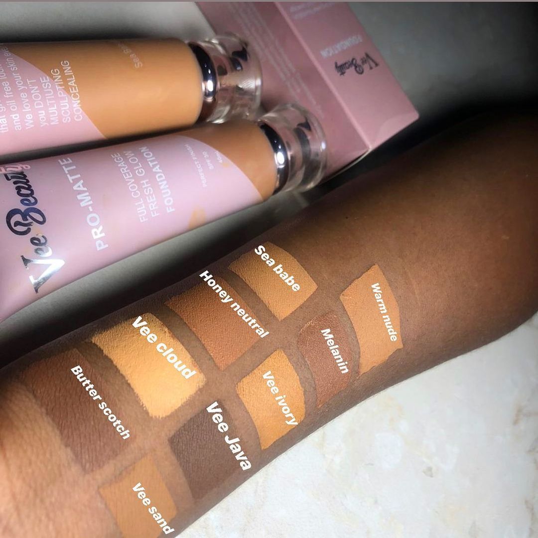 Vee Beauty Pro Matte Foundation - Billede 2