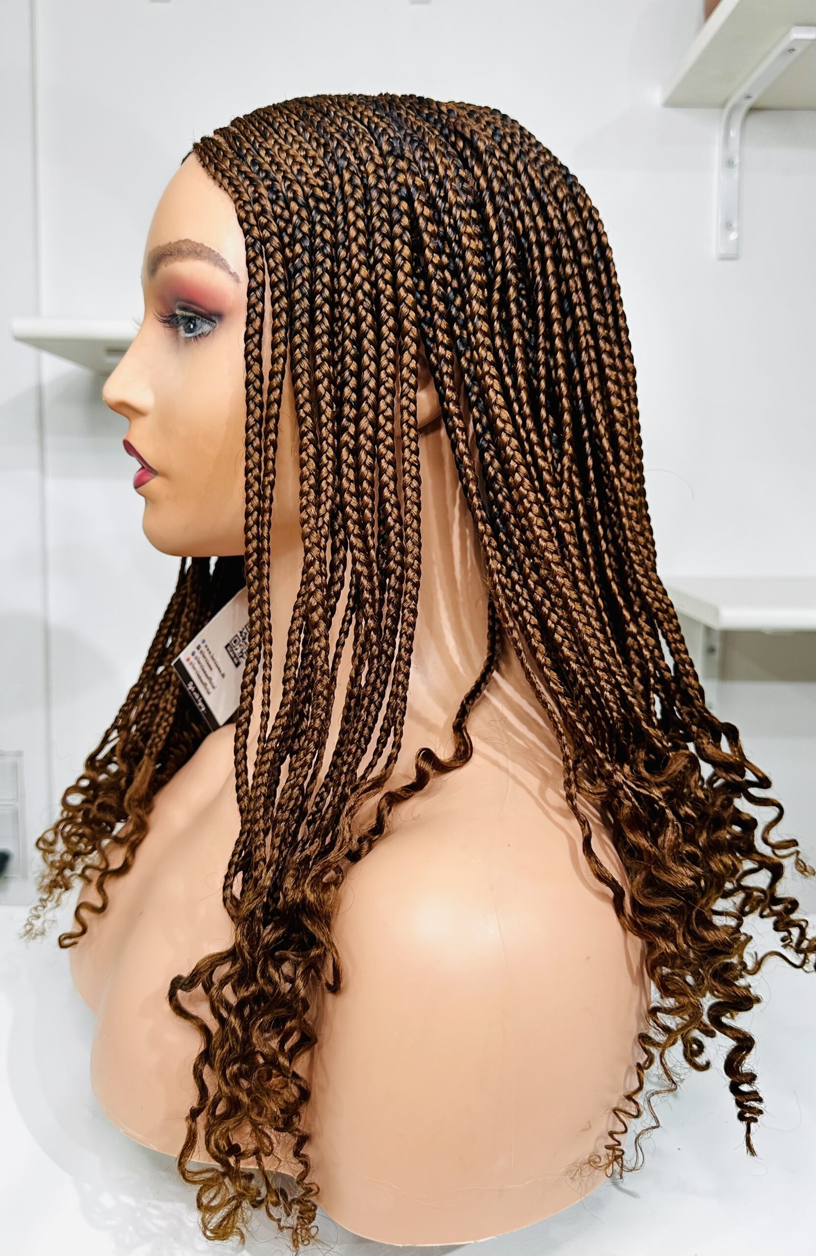 Glueless braided wig - Billede 3