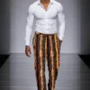 Troner African Print Trouser