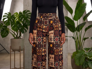 AfroChic African Print Trousers
