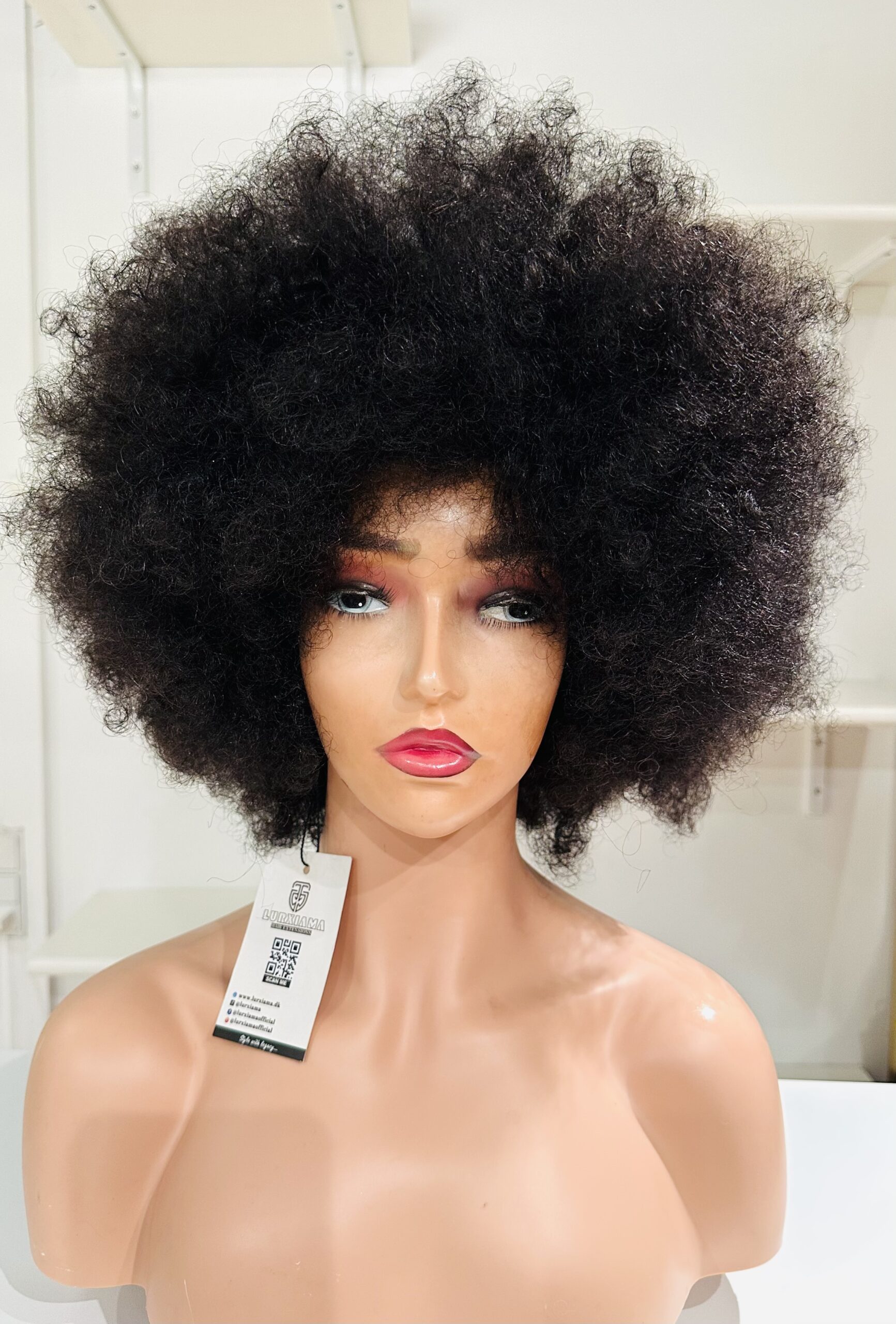 4C afro curly wig