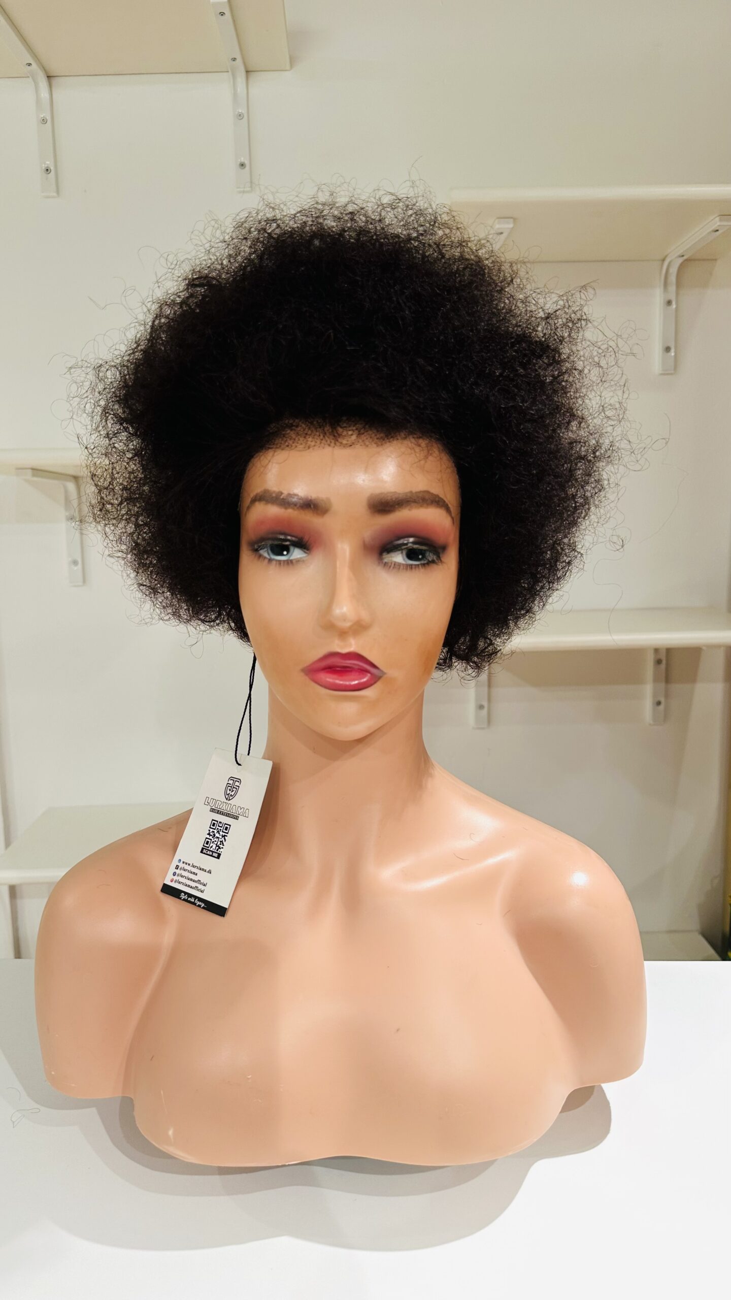 4c afro wig Tan