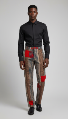 Ankara Print Trouser