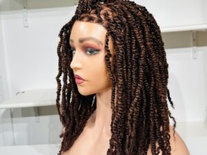 Kinky braided wig - Billede 5