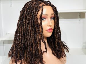 Kinky braided wig - Billede 4