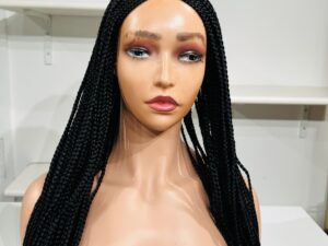Swanzy long braided wig.