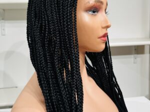 Swanzy long braided wig. - Billede 3
