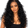 Boho Braided Curly Wig