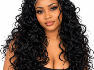 Alternative view of Boho Braided Curly Wig