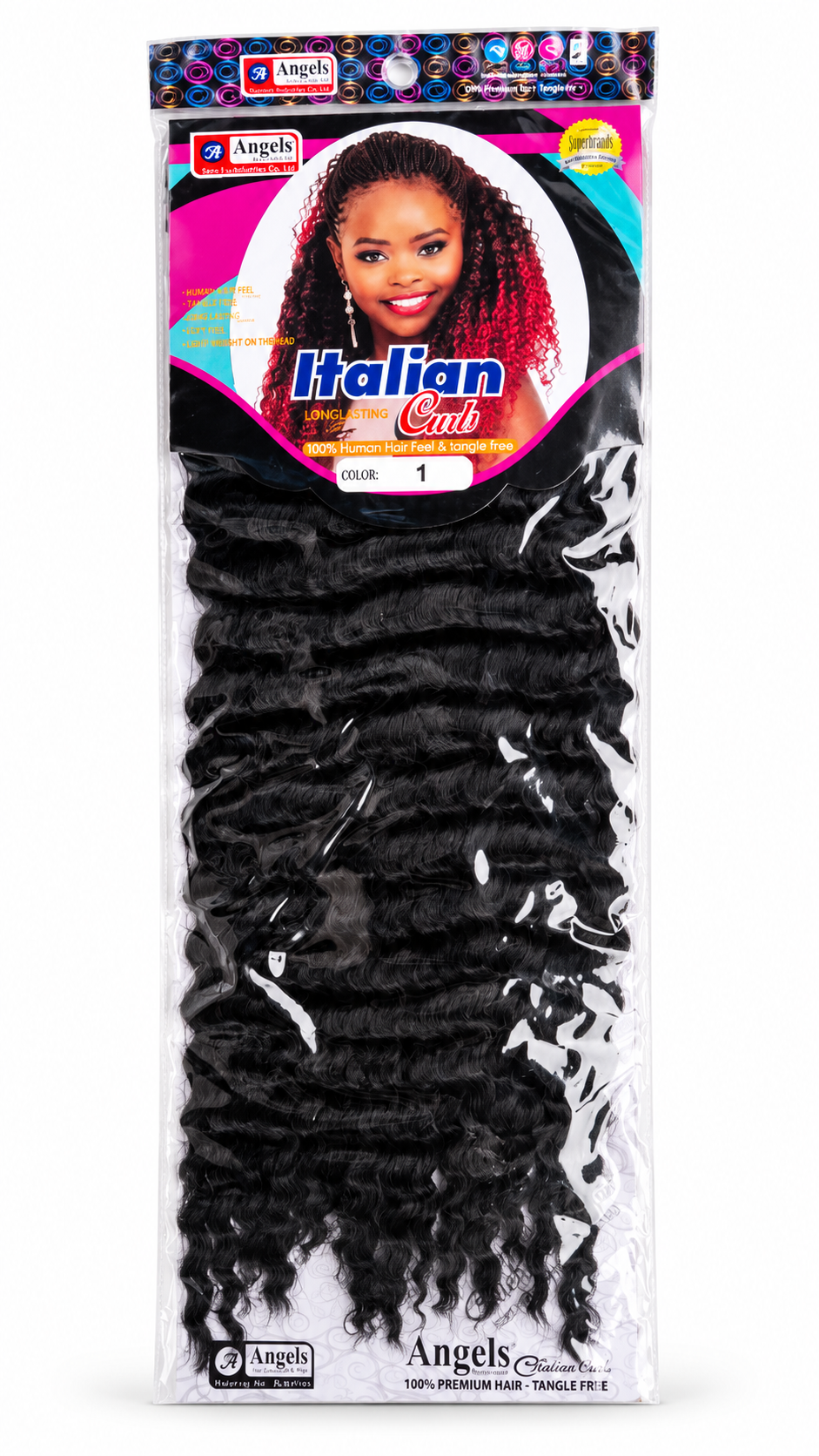 Angels Italian Curl Hair Extensions - Billede 4