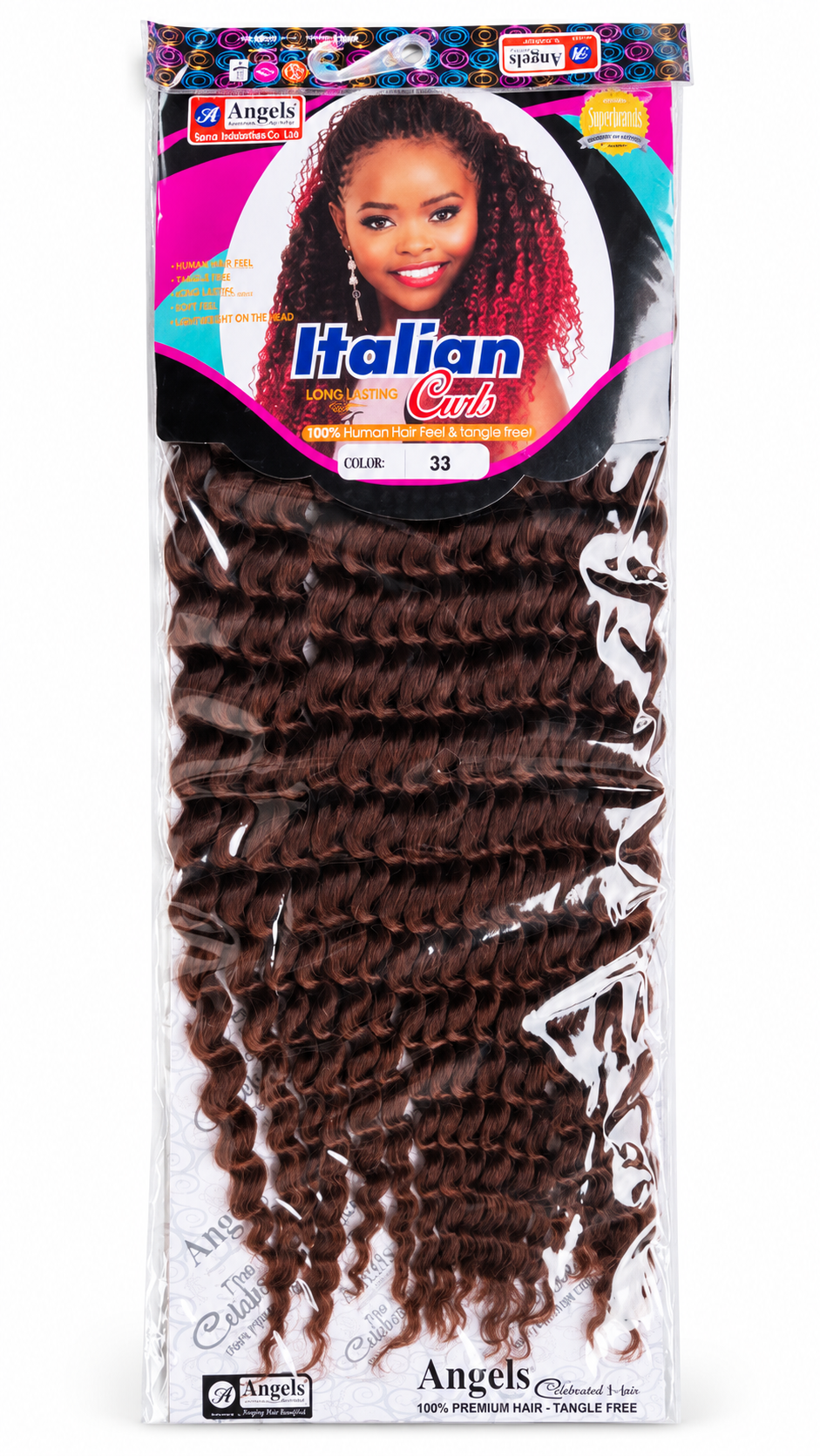 Angels Italian Curl Hair Extensions - Billede 5