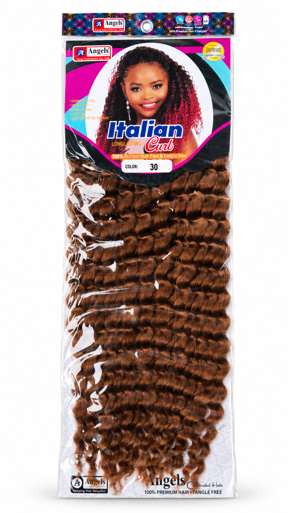 Angels Italian Curl Hair Extensions - Billede 6