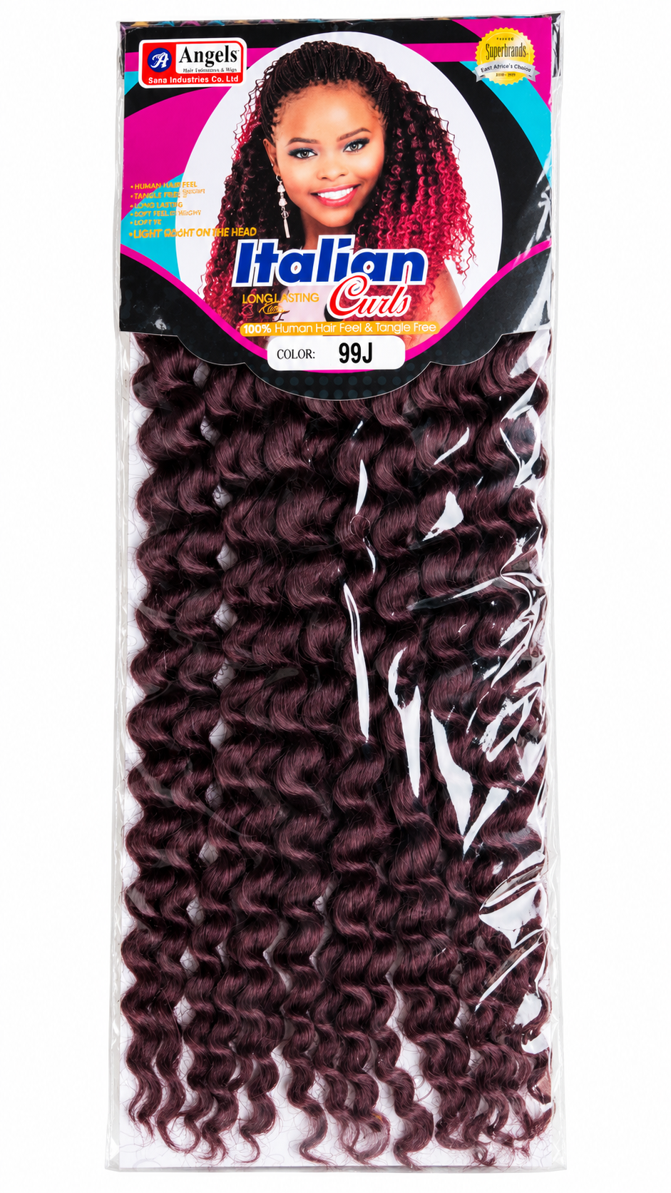 Angels Italian Curl Hair Extensions - Billede 3